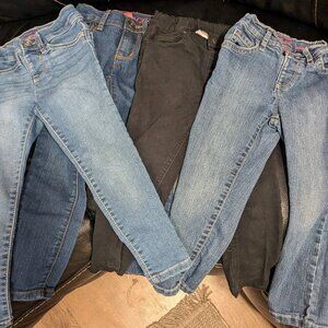 Bundle savings!!!! Toddler Girls 4T Jeans